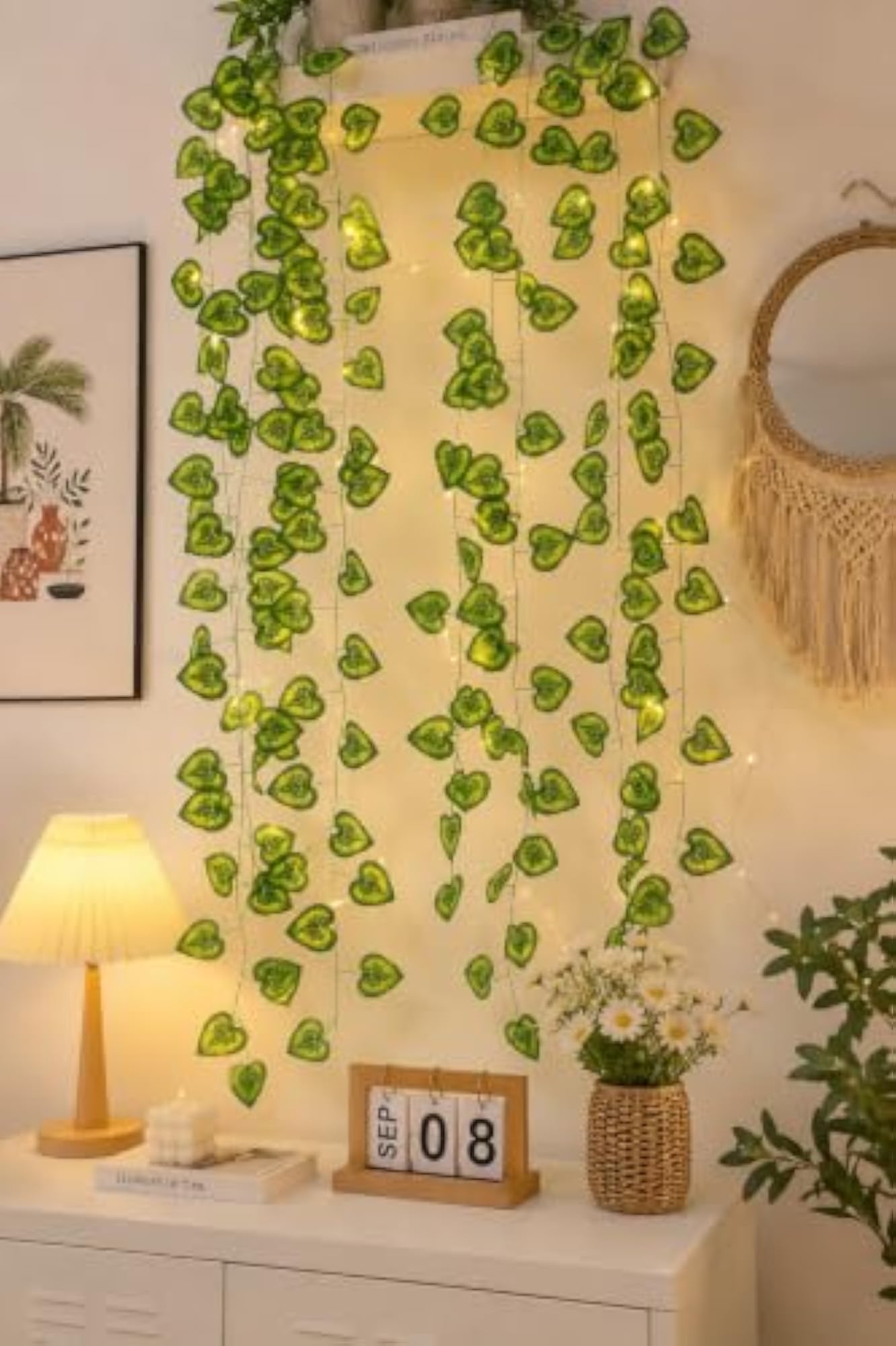 Artificial Money Plant Creeper Vine for Home Decor