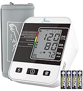Blood Pressure Monitor for Home Use with Large LCD Display,Annsky Digital Upper Arm Automatic Mea...