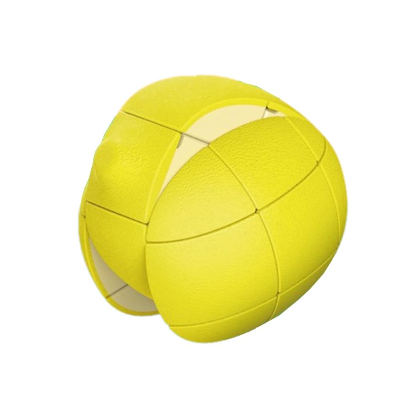 Cube de fruits citron Kancharo 3x3x3 avec pochette de rangement pour casse-tête