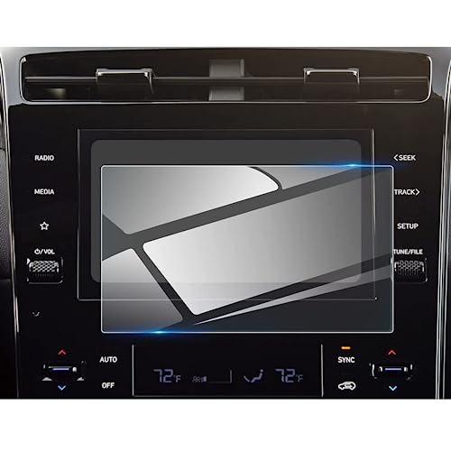 Film de protection écran LCD voiture anti-reflet et anti-traces pour Tucson 2022-2023