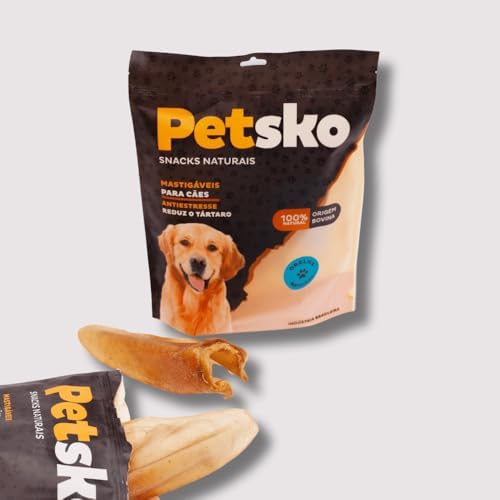 O Guia dos 30 Dias: Como Adaptar seu Filhote sem Choro, Mordidas ou Destruição 2 Petisco Orelha Bovina para Cães 100% Natural PETSKO- 2 Unidades