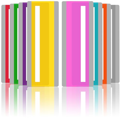 Sovrapposizioni colorate per dislessia, 15 pezzi, per dislessia e dislessia, per la lettura della dislessia, per la lettura e la dislessia