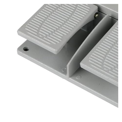 Interruptor de pie doble YDT-16 en aluminio robusto y contactos de cobre plateado 6