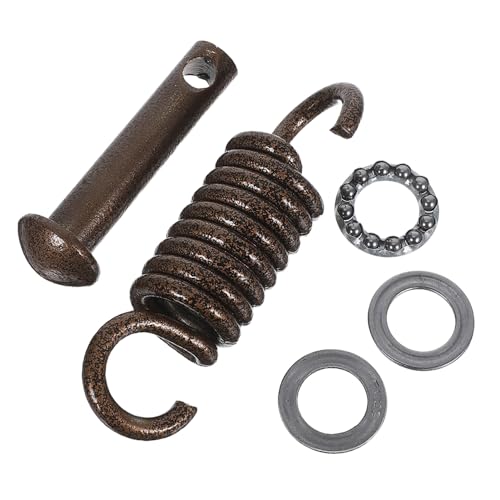 JOINPAYA Kit Molla Sospensione per Amaca e Sedia Dondolo Ganci in Metallo Resistenti per Uso Interno ed Esterno Accessori Sicuri e Stabili per Altalene da Portico Materiale Durevole e