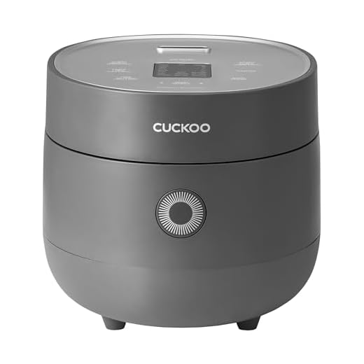 CUCKOO Micom Rice Cooker 6-Cup Uncooked / 12-Cup Cooked with Nonstick Inner Pot, Versatile Rice Maker with 9 Menu Options, Fuzzy Logic Technology, Auto Clean, Quick Rice Mode, Gray (CR-0675FG)