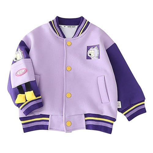 Hopscotch Boy's Polyester Varsity Style Standard Length Jacket s