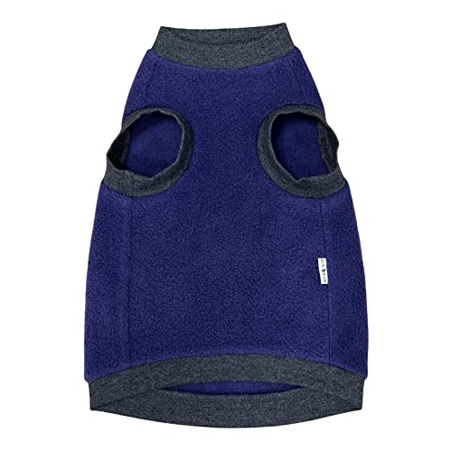 Pull pour chat de race nu en polaire violette premium XL