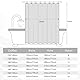 MIULEE Duschvorhang 180x210cm Dunkelgrau Wasserdicht Badvorhang Anti-schimmel und Textil Waschbar Schnelltrocknend Badezimmer für Badewanne und Dusche Duschvorhänge mit 12 Duschvorhangringe