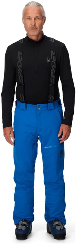 Spyder Dare Insulated Ski Pant (Men's), Cobalt, Medium, LONG