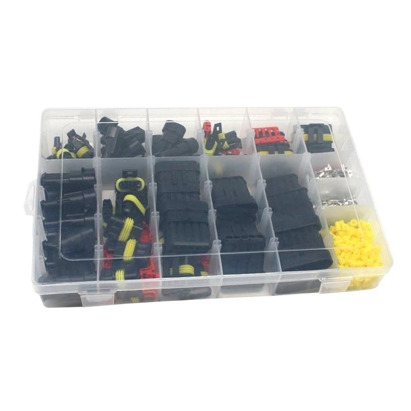 1004/708/622/352/254 connettori impermeabili a 1-6 pin, connettori rapidi per cavi elettrici marini per auto (254 pezzi)