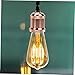 ARTIBETTER 2pcs Retro Lamp Holder Ceiling Vintage Bedside Lamp Socket Industrial Style Light Bulb Base for Living Room