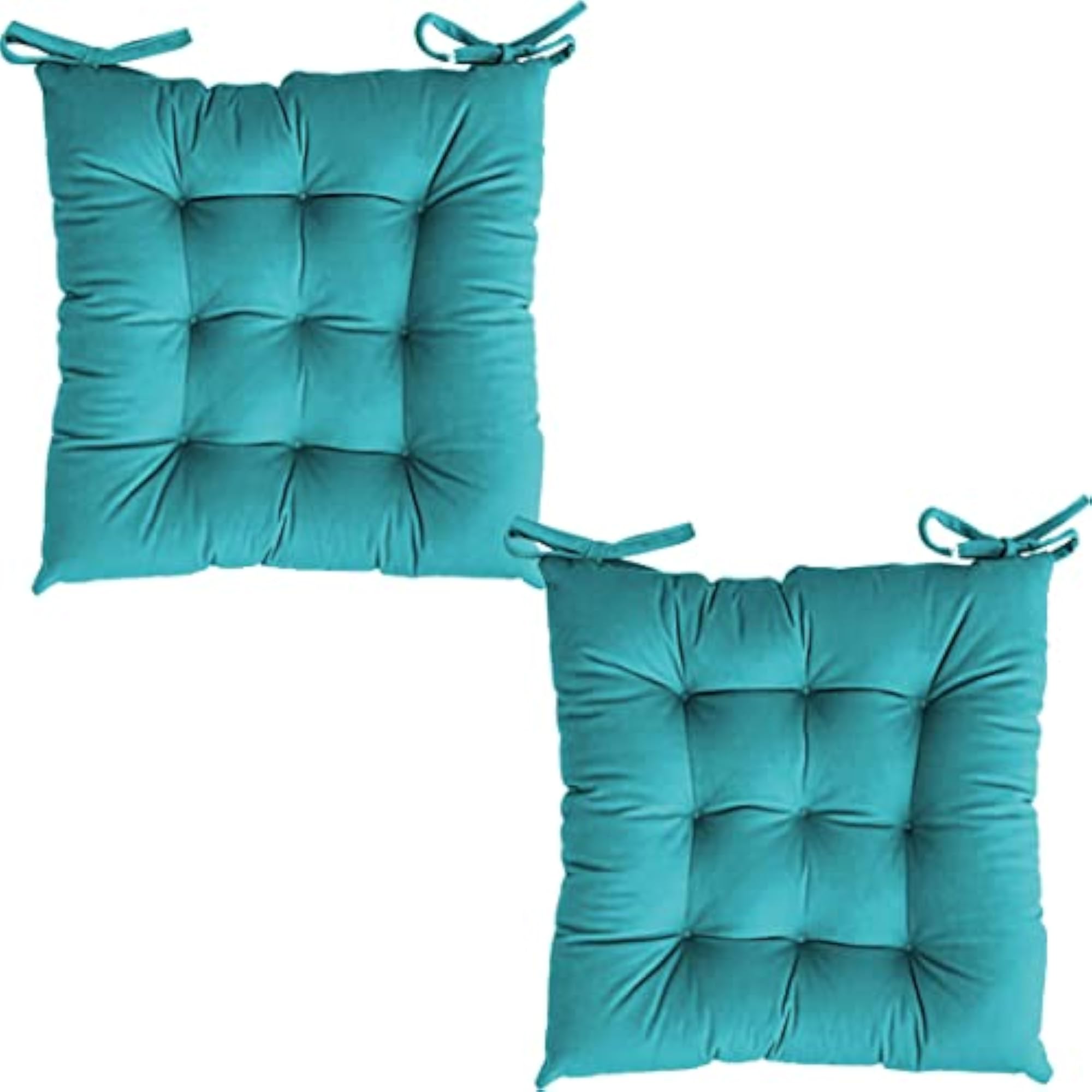 Microfiber Square Chair Pad Cushion for Office & Home