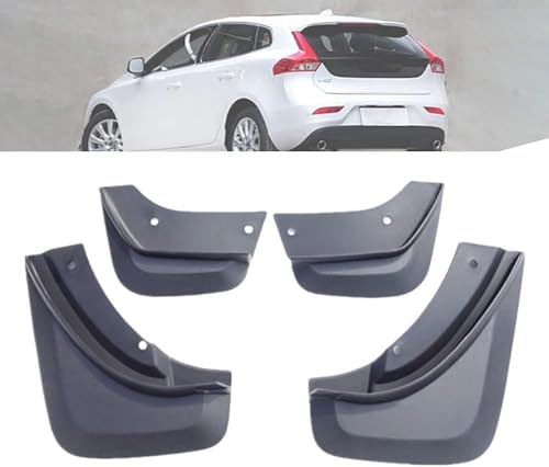 Garde-boue caoutchouc Volvo V40 2012-2019 : kit haute résistance sans perçage