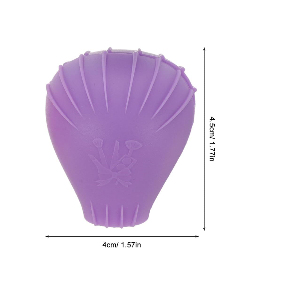 Beavorty Cosmetic Organizer Countertop Makeup Brush Covers for Travel Silicone Brush Holder