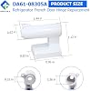 1PC DA61-08305A Refrigerator French Door Hinge Replacement Compatible with Samsung Replaces 3553821 AP5620627 PS4145262 EAP4145262