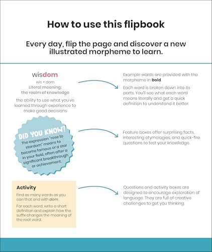 DK SUPER Where Words Come From Morpheme-a-Day - Image 3