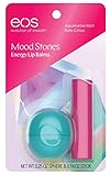 eos Mood Stones Energy Lip Balms Aquamarine Mint Sphere (0.25 oz) and Ruby Citrus Balm Stick (0.14 oz)