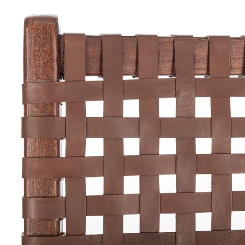 Sillón diseño tejido contemporáneo Marrón miniatura 4