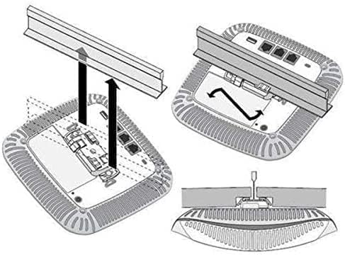 Image of Ceiling Grid Rail Compatible with Wireless Access Point AP-220-MNT-C2, JW045A