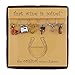 Wine Things Equestrian Wine Charms, Zinc Alloy Wine Glass Tags for Stem Glasses, Drink Markers Identifiers for Parties, Tastings, and Entertaining, Multicolor, Set of 6