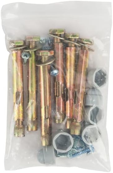 Miniatura 5 de Toldo para puerta y ventana de aplicación doméstica de 200 x 96 pulgadas, soporte plateado y gris