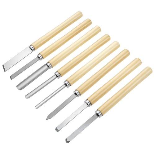 QWORK 8 Pcs Chromium-Vanadium Steel Set