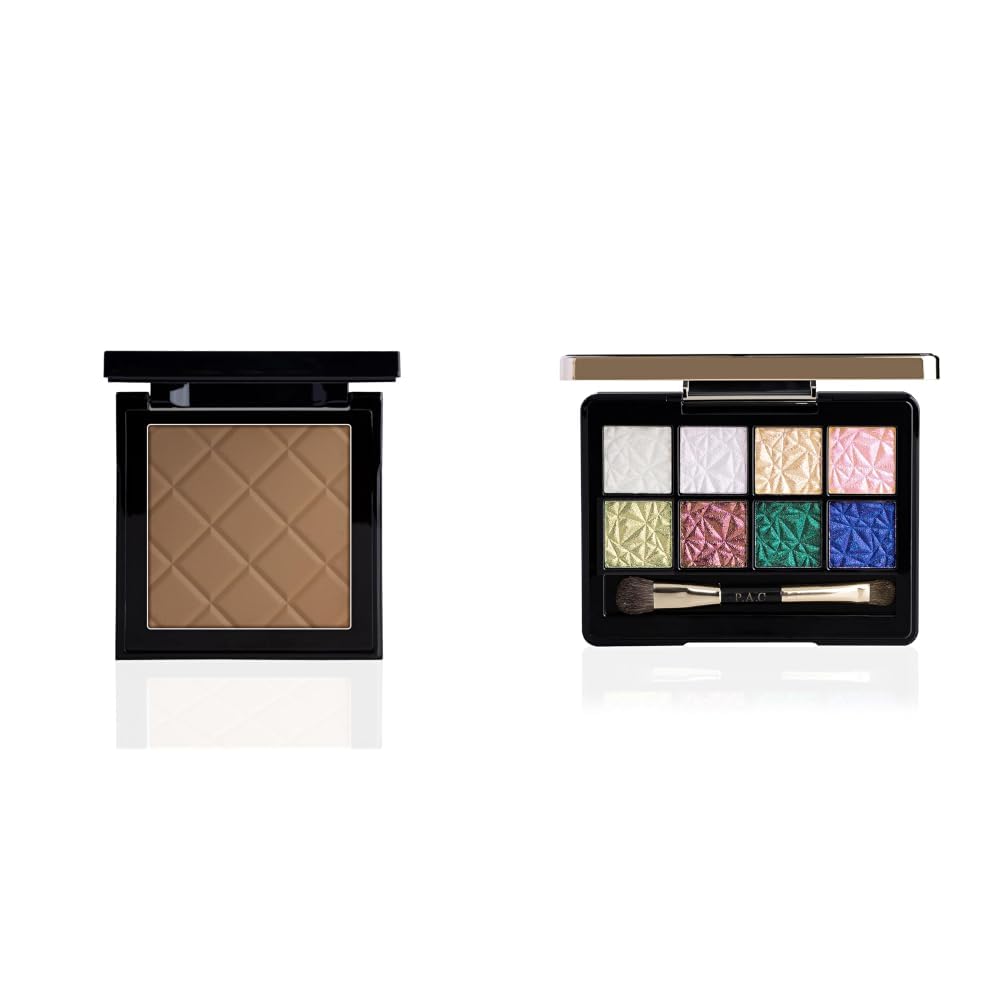 PAC Spotlight Bronzer (Show Biz) Spotlight Duo Chrome Palette Season 1 | Intensely Pigmented | Buttery Smooth Multi Chrome Shades-picture-43