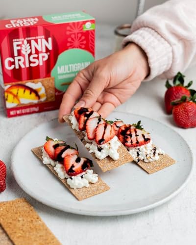 Finn Crisp Multigrain Sourdough Rye Thins Crispbread, 6.2 Ounce Box (Pack of 9) (1) - image 4