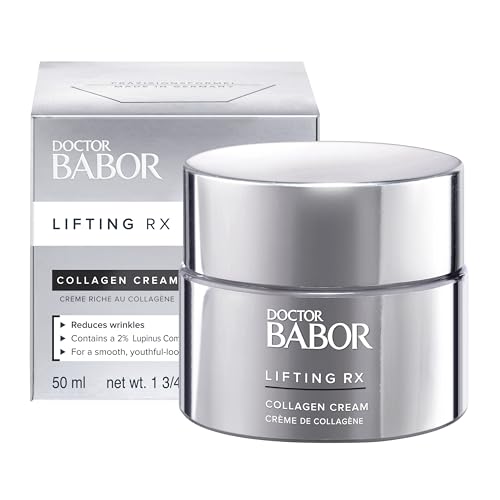 DOCTOR BABOR Daily Lifting Collagen Cream with Hyaluronic Acid Moisturizer, Natural Anti Aging Wrinkle Cream for Face, Firming Moisturizer for Women