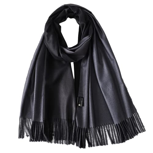LIVLOKO Large Soft Pashmina Scarf for Women Large Wool Scarf 200x70cm Thick Lightweight Wedding Shawls Wedding Wraps Womens Scarve Scarf Gifts for Her