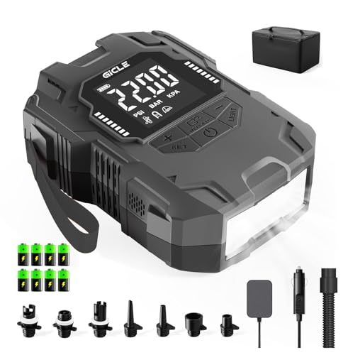 Gonfleur Paddle Gicle 22 PSI Arrêt Automatique Pompe Rechargeable