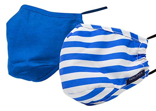 Nautica Goals �t�F�C�X�}�X�N2�� �J�[�{���t�B���^�[���S�L�b�g ���X�g���b�g�o�b�O�t��, �u���[���[�t�X�g���C�v�B, One Size