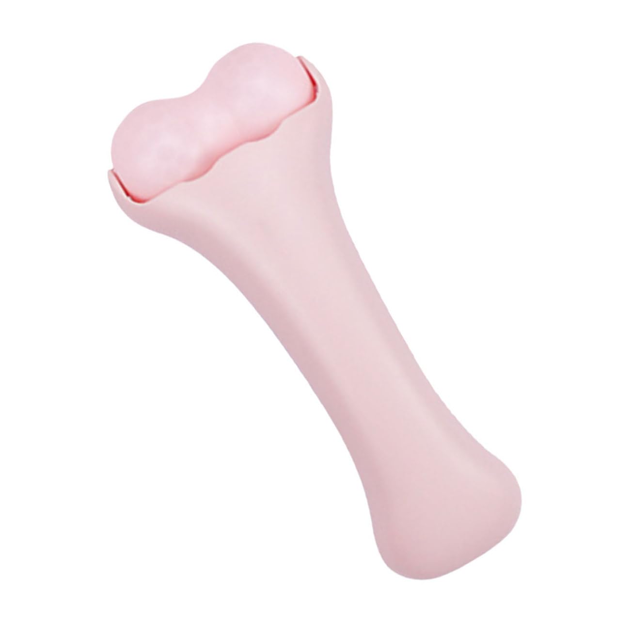 Rodillo Hielo Facial Portátil Doble Cabezal Masajeador Ergonómico para Cuidado Piel Mujeres y Viaje