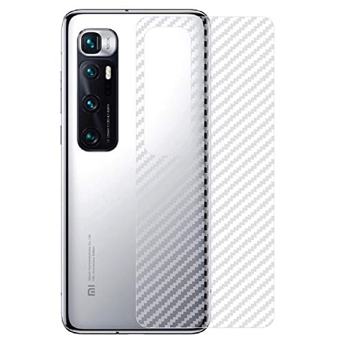Image of Compatible with Redmi 10T Pro Back Screen Protective Film Carbon Fiber Skin Transparent Screen Guard Sticker