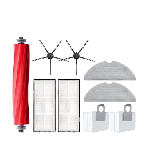 ���C���T�C�h�u���V���b�v Hepa �t�B���^�[�_�X�g�o�b�O�N���[�j���O���[�����O�u���V �ɓK�� Roborock S7 Maxv �E���g�� �v���E���g�����{�b�g�^��A�N�Z�T���[(Set 1)