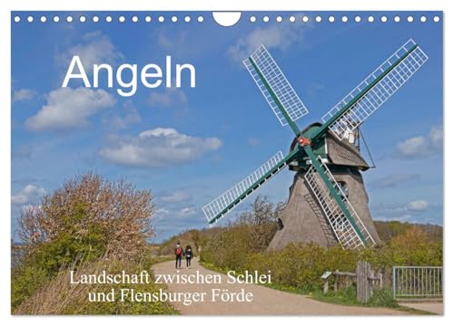 Angeln - Landschaft zwischen Schlei und Flensburger Förde (Wandkalender 2026 DIN A4 quer), CALVENDO Monatskalender: Naturschutzgebiet, historische ... mehr gibt es in Angeln. (CALVENDO Orte)