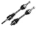 DTA DT1509550941 Front Driver and Passenger Side Premium CV Axles (New Drive Axle Assemblies - 2 pcs (Pair)) Fits Ford Escape, Mazda Tribute, Mercury Mariner With Automatic Transmission