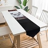 Taille parfaite : notre chemin de table en macramé avec pompons mesure 32,8 x 178,1 cm, s'adapte à une table de salle à manger pouvant accueillir 4 à 8 personnes. Trois tailles au choix. Idéal pour un usage quotidien, une réunion de famille, des vacances, des occasions spéciales, et bien plus encore.