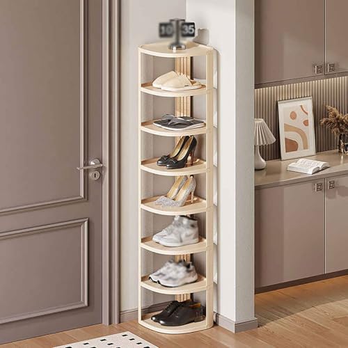 Rotating Shoe Rack, Household Essentials, Vertical Spinning Shoe Display Lazy Susan, Spinning Shoe Display Lazy Susan, Handbag Rotate Tower Closet Organization(121cm/48in)