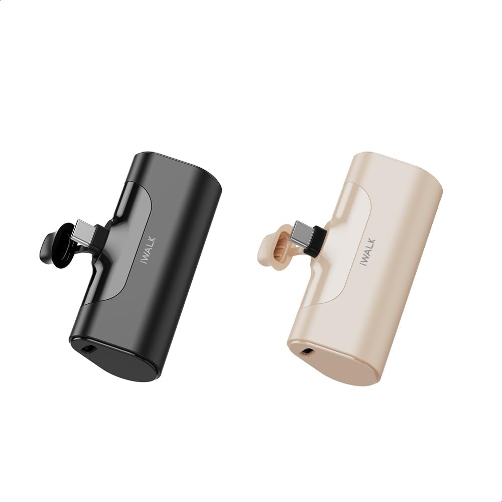 iWALK Portable Charger iPhone 15 Black