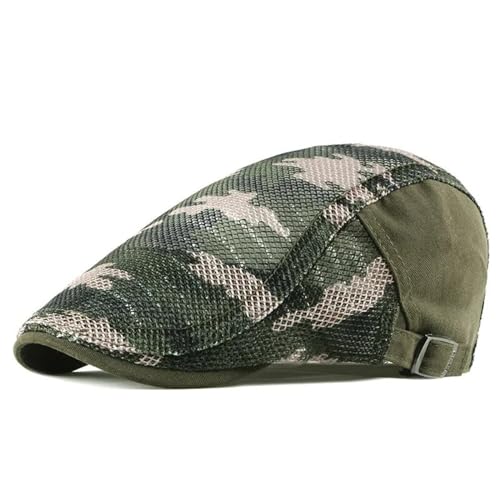 Materiale: i cappelli Newsboy da uomo sono realizzati in 60% poliestere 40% cotone, morbidi e confortevoli, morbidi e caldi, accoglienti e traspiranti.