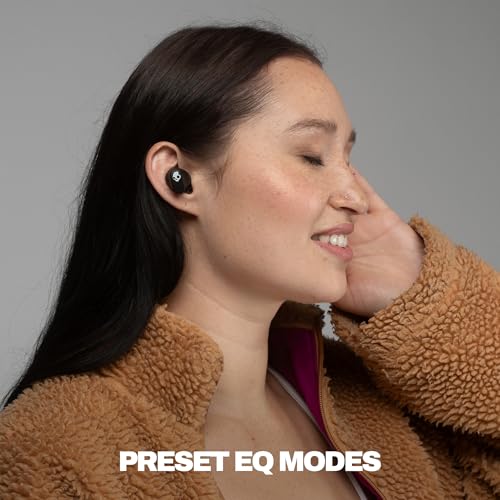Image of Skullcandy Smokin' Buds 360 Wireless Noise Isolating Earbuds - True Black