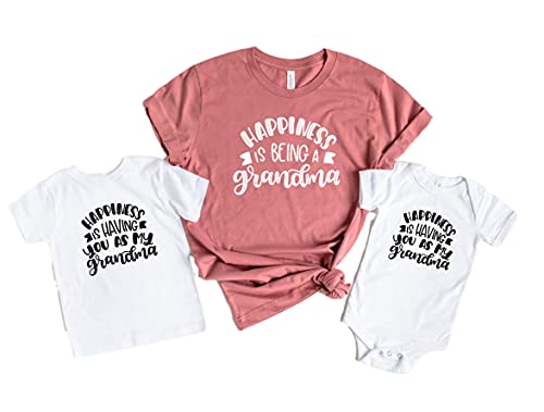 Matching Grandma and Granddaughter Shirts - Matching Grandma and Grandson shirts