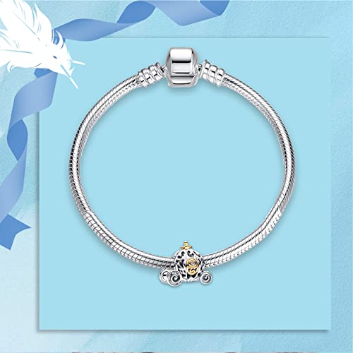 925 Sterling Silver Charms Cartoon Duck Mouse Bear Elephant Chinese Dragon Dangle Beads for Bracelets and Necklaces Jewelry for Women4