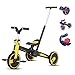 OLYSPM 5 en 1 Draisienne Tricycle bébé évolutif pour Enfant 1-5 Ans,Le Putter Permet Un Direction déportée,Cadeau d'anniversaire pour Garçons Filles
