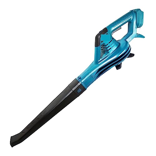 PHYTOTREE Soplador de Hojas eléctrico inalámbrico, Modo de 6 velocidades for el Cuidado del césped, soplado de Hojas en el Patio, Ajuste de Nieve, batería de 18 V (sin batería) - Sopladores