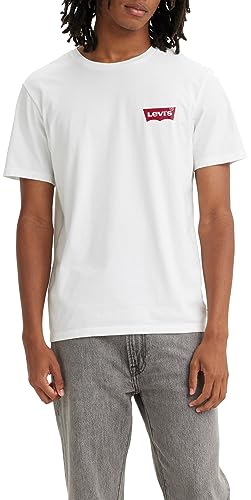 Levi's Herren 2-Pack Crewneck Graphic Tee T-Shirt, Chesthit White / Dress Blues, XXL – Ansicht 3
