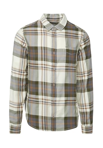 Chemise à carreaux homme Buffalo David Bitton manches longues boutonnées