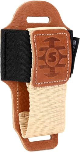 Étui pour émetteur de poche sans fil Shure en cuir fauve Gator SH-BODYPACK-PTN-L