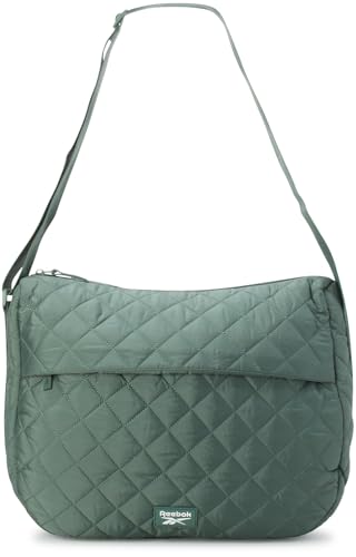 Image of Reebok Womens Crossbody Bag - Lightweight Stylish Nylon Quilted and Non-Quilted Everyday Crossbody Sling Bags for Women